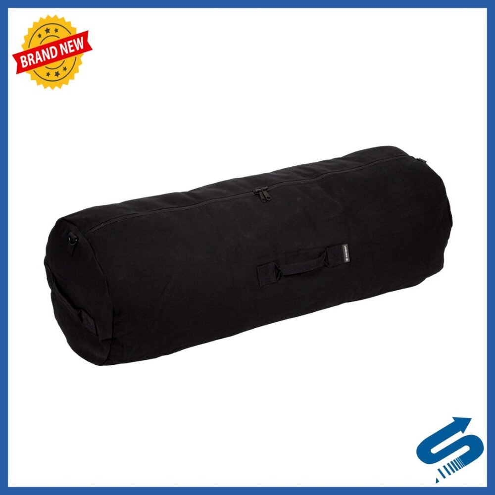 Heavy Duty Canvas Duffel Bag Gym Travel Storage Classic Unisex Large Capacity